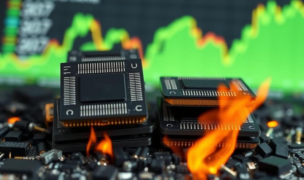 Semiconductor Chips and Circuit Board