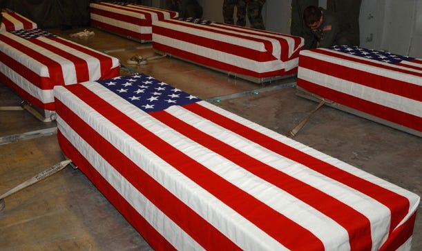 The Memory Hole > Photos of Military Coffins (Battlefield and Astronaut  Fatalaties) at Dover Air Force Base