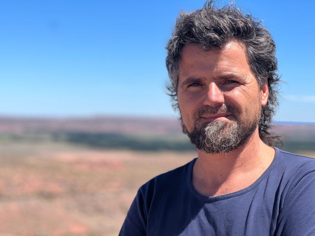Javier Grosso, 39, began investigating links between fracking operations and earthquakes in the northern Patagonia region of Argentina in 2018. Credit: Katie Surma/Inside Climate News