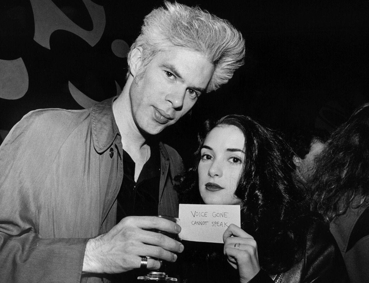 MUBI on X: "Jim Jarmusch and Winona Ryder, 1991. https://t.co/r8yh7TTjkS" /  X