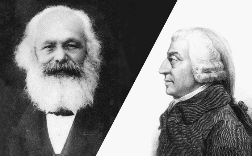 Theory in Action: Karl Marx and Adam Smith on the Aftermath of the Great  Recession – Angela Zeng