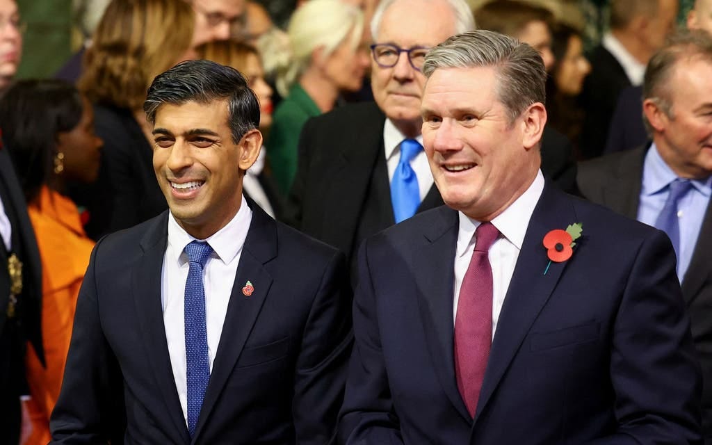 Rishi Sunak and Sir Keir Starmer release New Year videos with eyes on 2024  election | Evening Standard