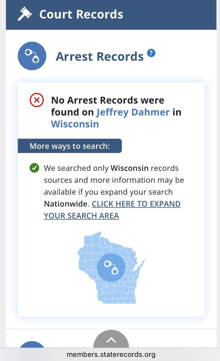 r/TheDahmerCase - Background check for Jeff Dahmer - Aggravated Murder conviction in Ohio
