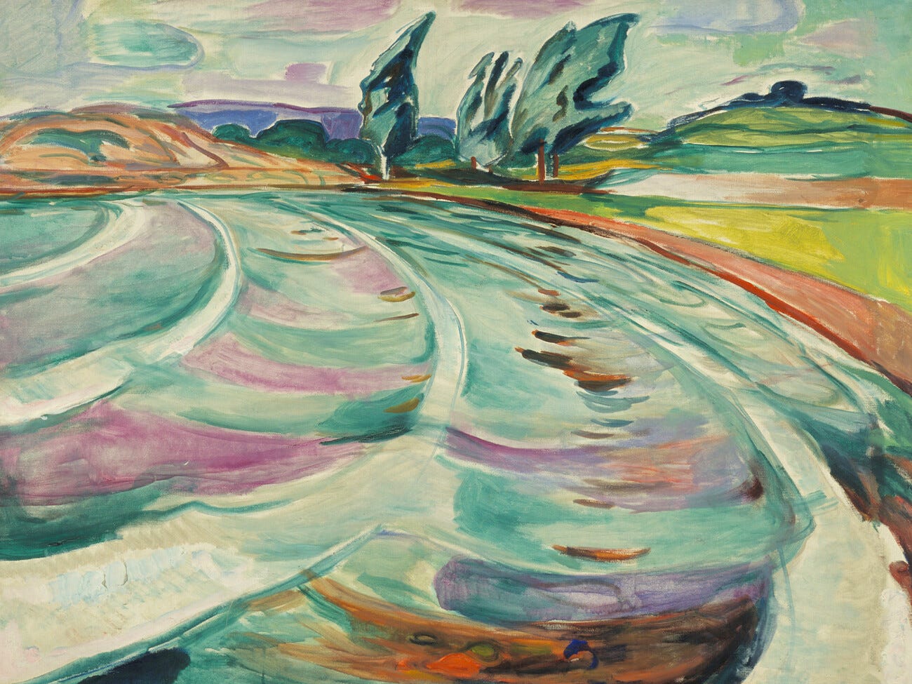 The Wave, Edvard Munch | Reprodukce slavných obrazů na zeď | Posters.cz