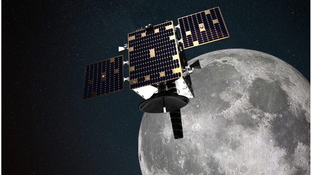 Lunar Pathfinder with Laser Retroreflector Array