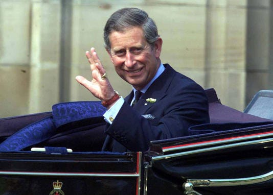 Prince Charles in 1999, around the same time he delivered a speech at a Macmillan Cancer Support event (Picture: PA)