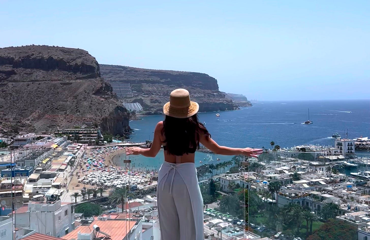 Vista en Puerto Mogán - Gran Canaria