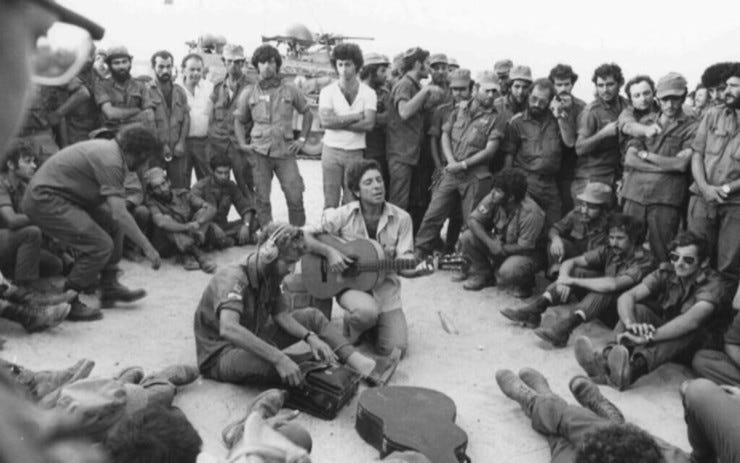 Leonard Cohen singt für israelische Soldaten