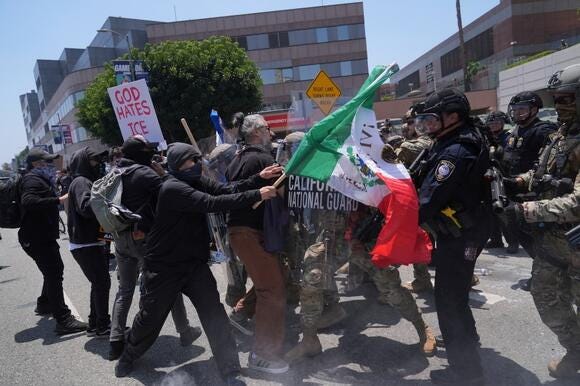 National Guard in LA