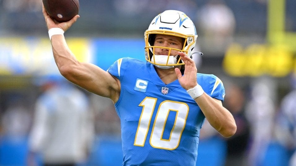 The Los Angeles Chargers' unwillingness to let Justin Herbert attack  downfield is costing them wins | PFF : r/Chargers