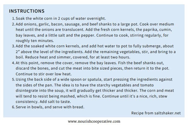 argentinean locro instructions