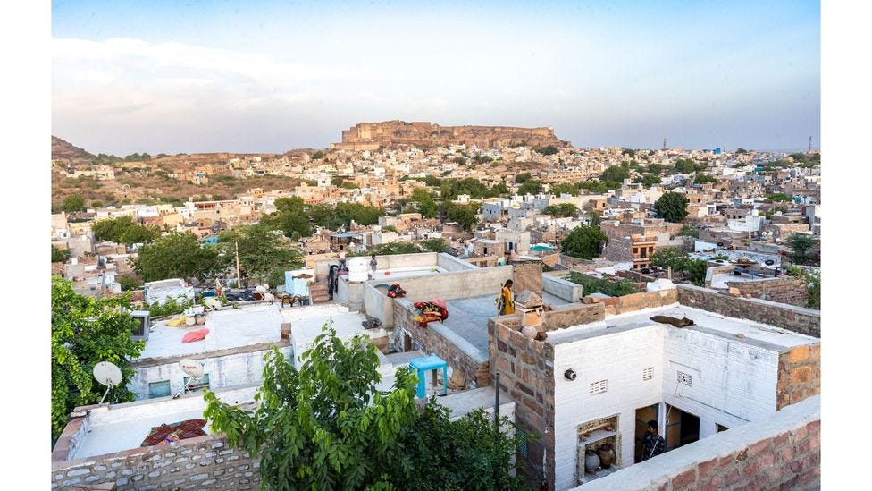 The stifling heat, which can reach 47.8C during the summer, is having a detrimental impact om women's health and capacity to work in Jodhpur (Credit: Mitul Kajaria)