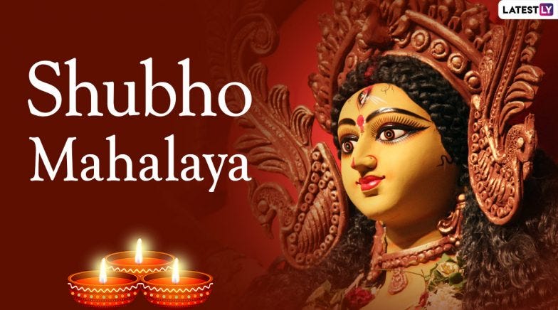 Shubho Mahalaya 2020 HD Images and Wallpaper For Free Download Online:  WhatsApp Stickers, GIFs And Messages to Share on the Day | 🙏🏻 LatestLY