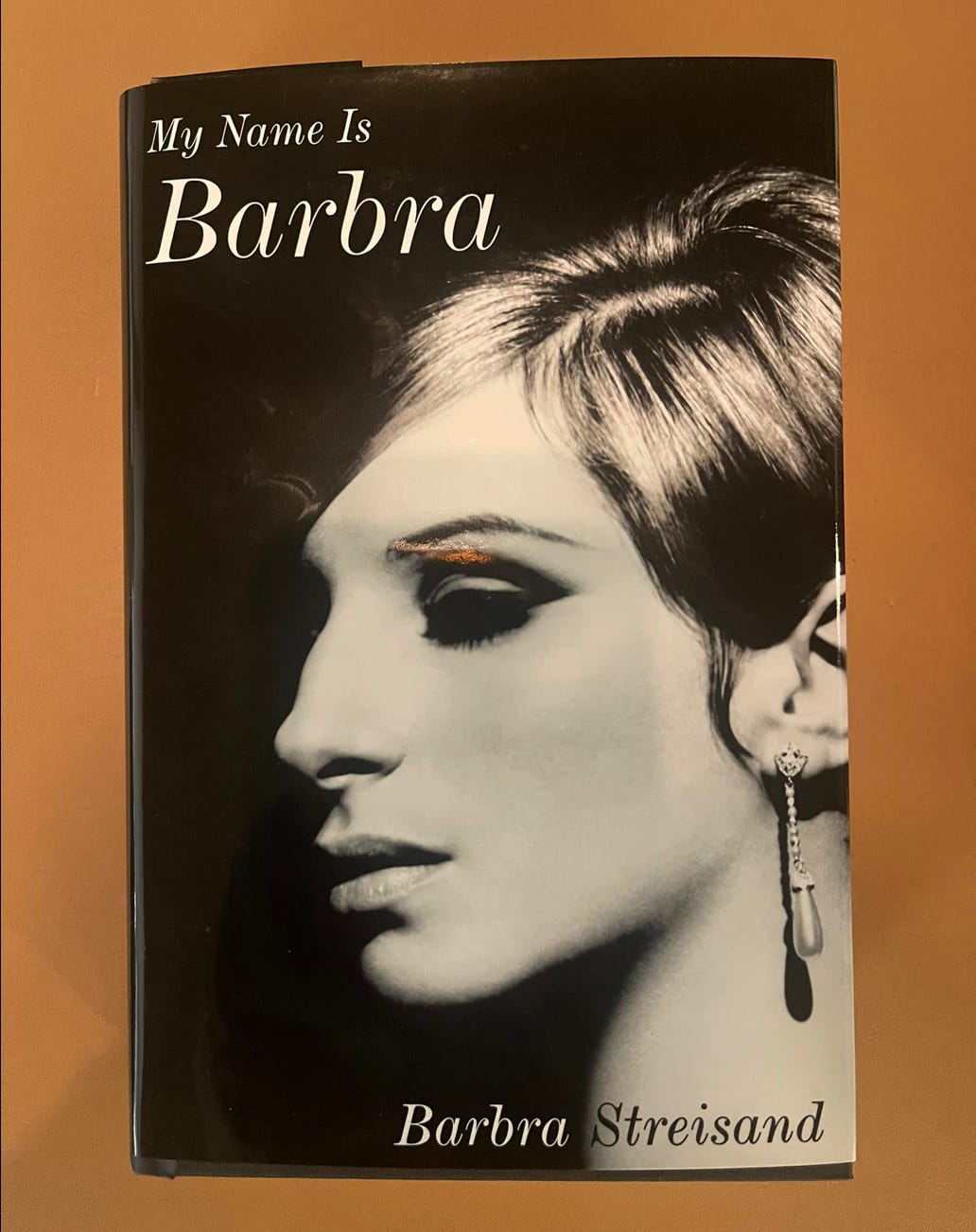 cover of Barbra Streisand's book my name is Barbra 