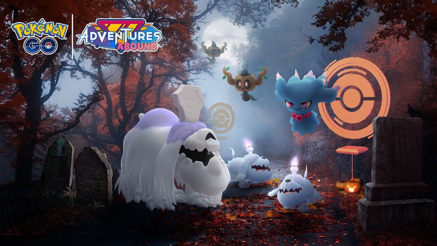 Part 1 of the Pokémon GO annual Halloween event is taking place from now until October 26th