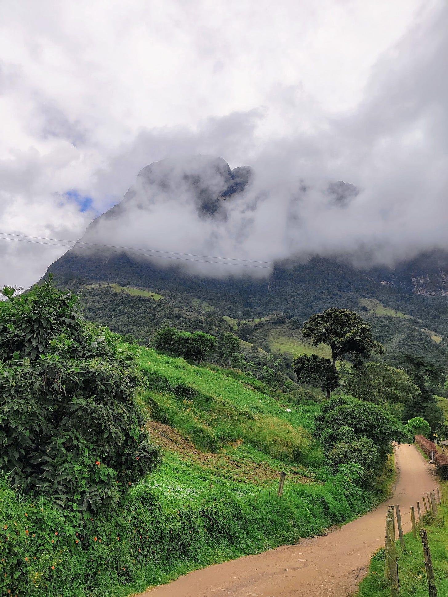 Mountain in Colombia.
