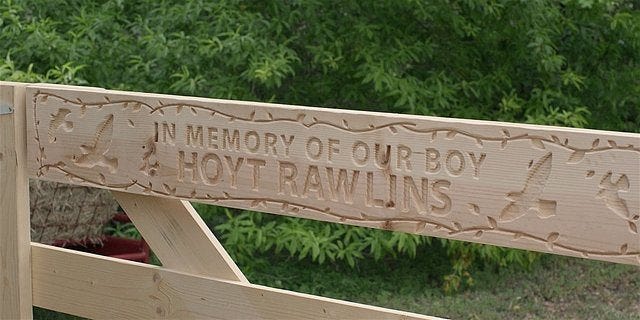 Walker In Memory of our boy hoyt rawlins 1.14