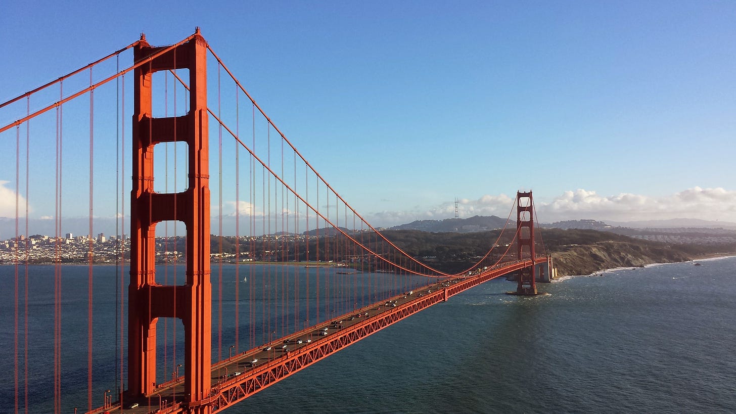 photo of the Golden Gate Bridge