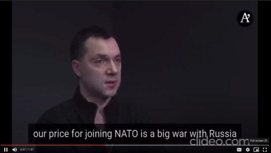 Former Ukrainian presidential advisor perfectly predicted Russian invasion in 2019