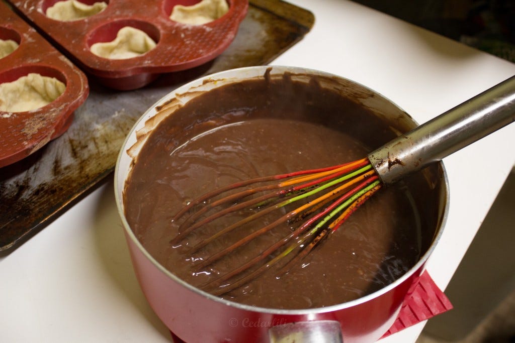 Chocolate pudding