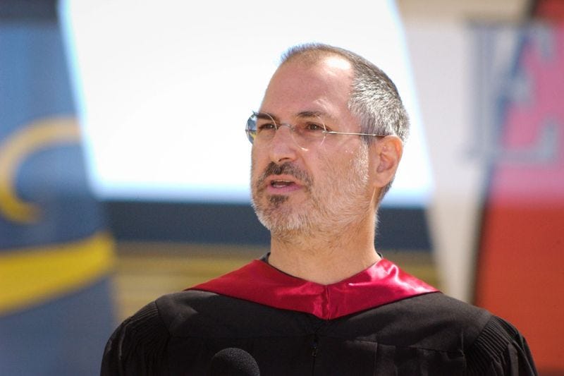 Steve Jobs no discurso de Stanford de 2005