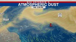 Saharan dust heading for Florida: Here ...