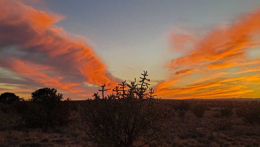 new mexico sunset