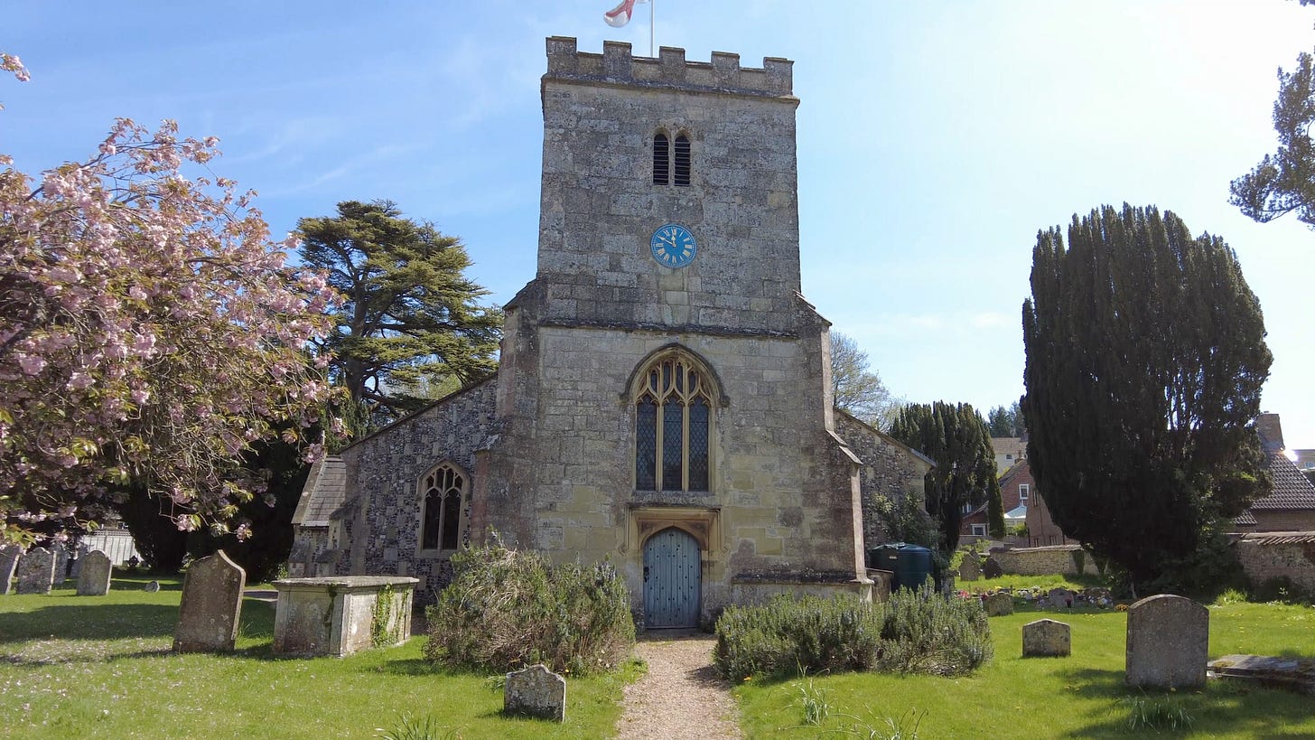 The Parish church of St Mary Shrewton Image: Roland Millward