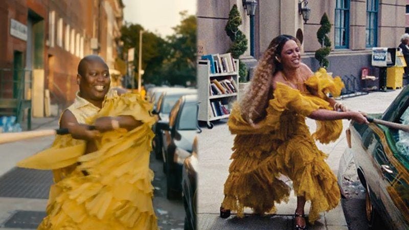 titus andromedon vs beyonce with lemonade kimmy schmidt