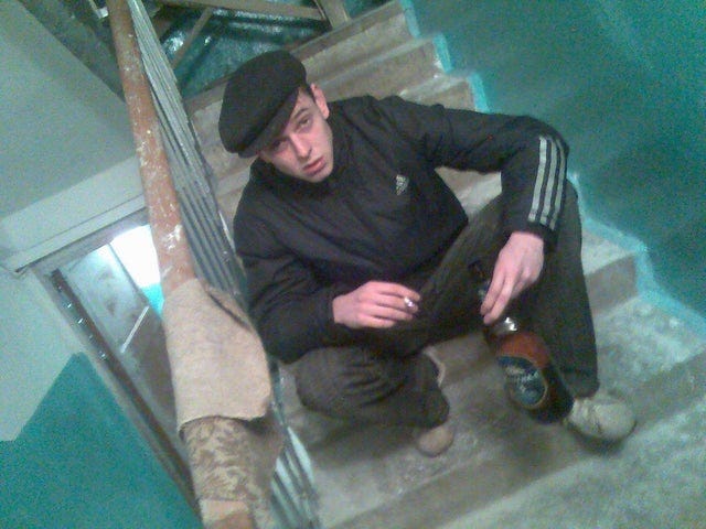 TIL that the squatting Slav on Adidas tracksuit stereotype is called Gopnik  : r/ANormalDayInRussia