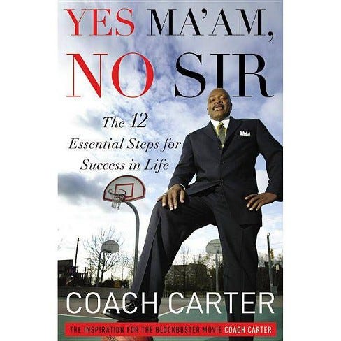 Yes Ma'am, No Sir - By Coach Carter (hardcover) : Target