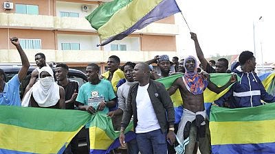 Gabon's former opposition faces a military "transition" test
