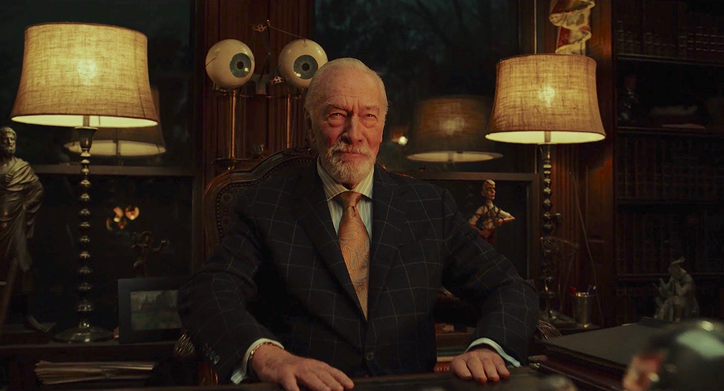 Christopher Plummer in Knives Out » BAMF Style