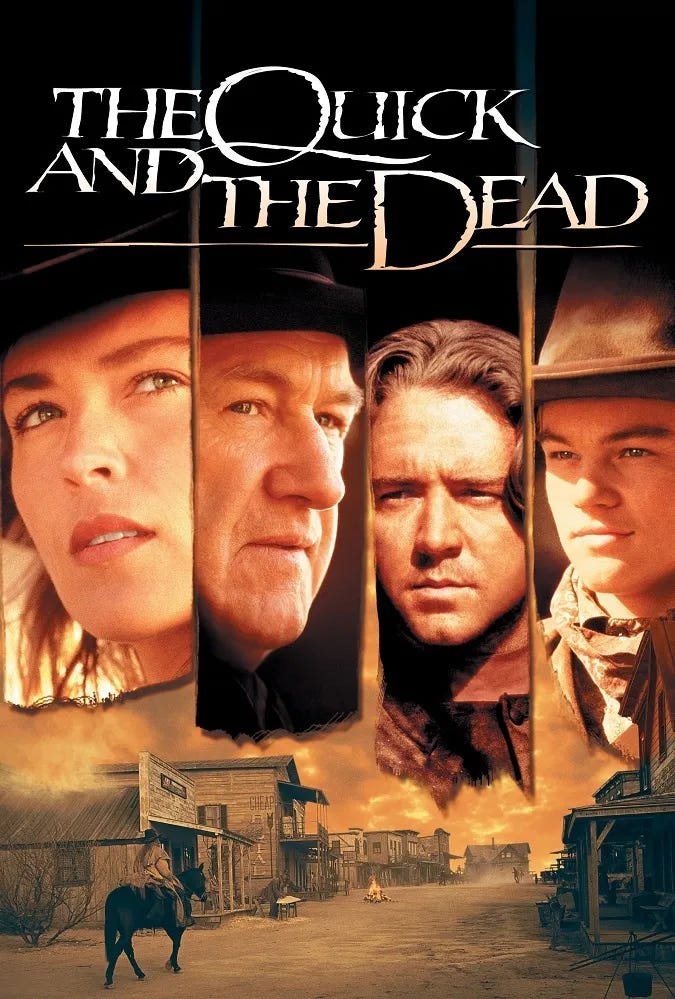 Quick and the Dead movie poster - 11 x 17 inches - Leonardo Dicaprio poster  | eBay