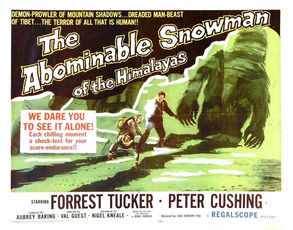 The Abominable Snowman (1957) – Review