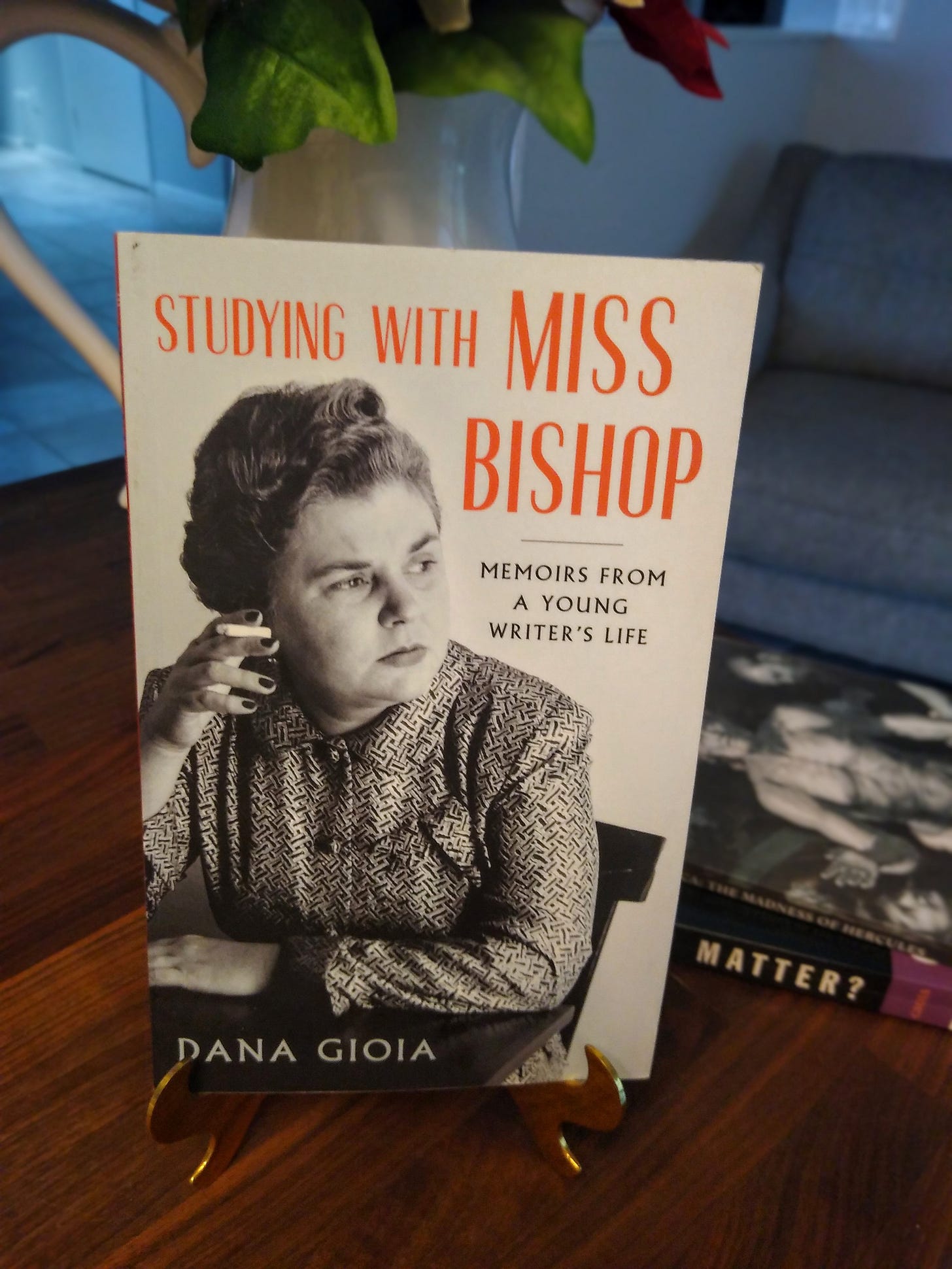 "Studying with Miss Bishop" by Dana Gioia