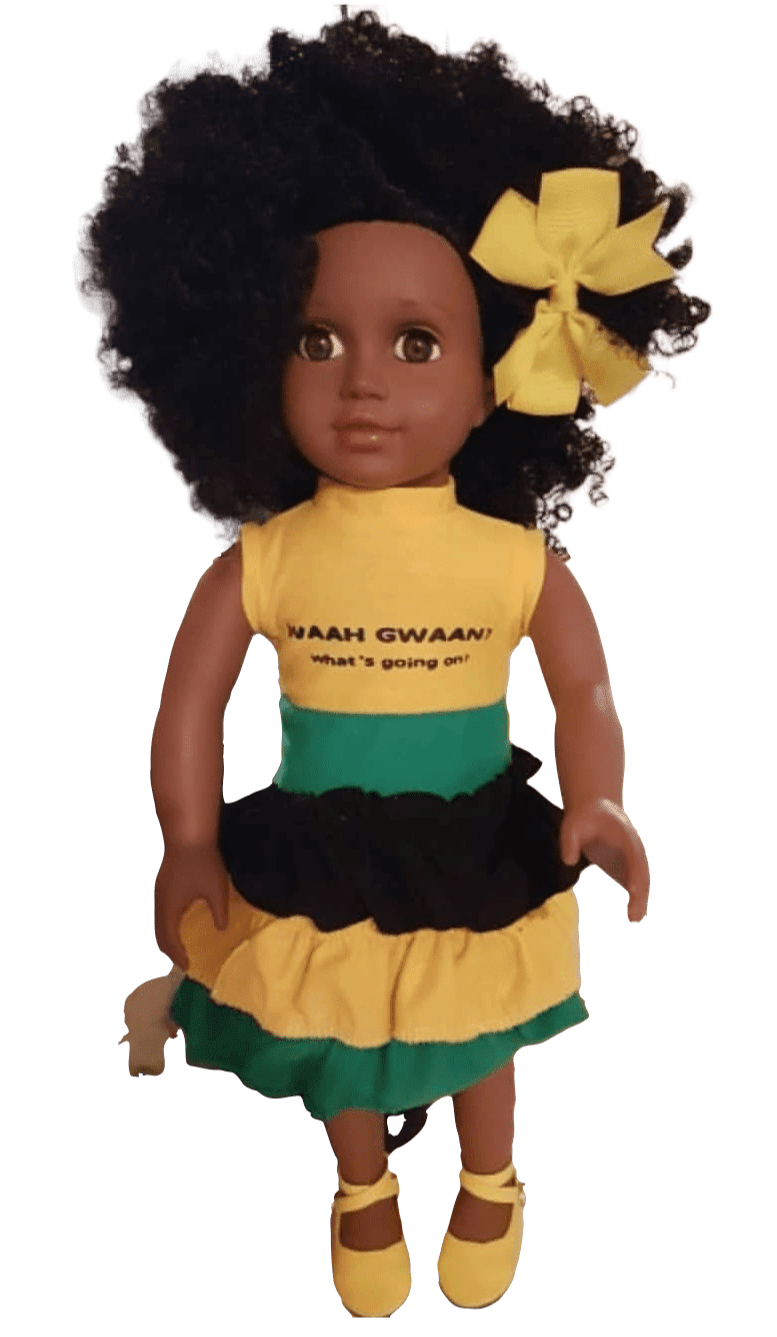 Toya Talking Jamaican Doll