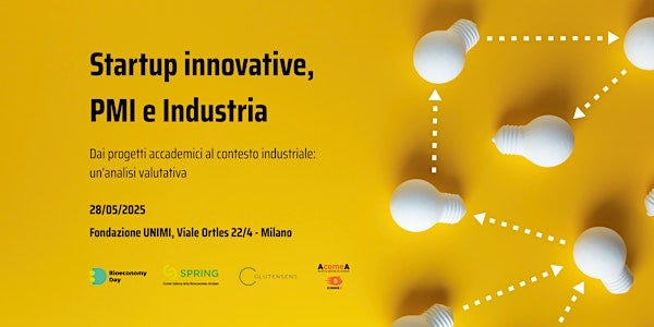 Startup innovative, PMI e Industria