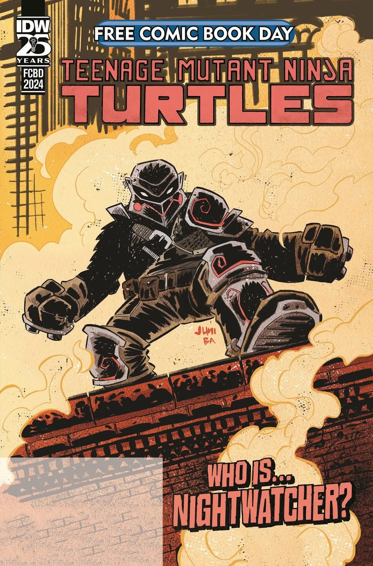 Couverture du FCBD Teenage Mutant Ninja Turtles