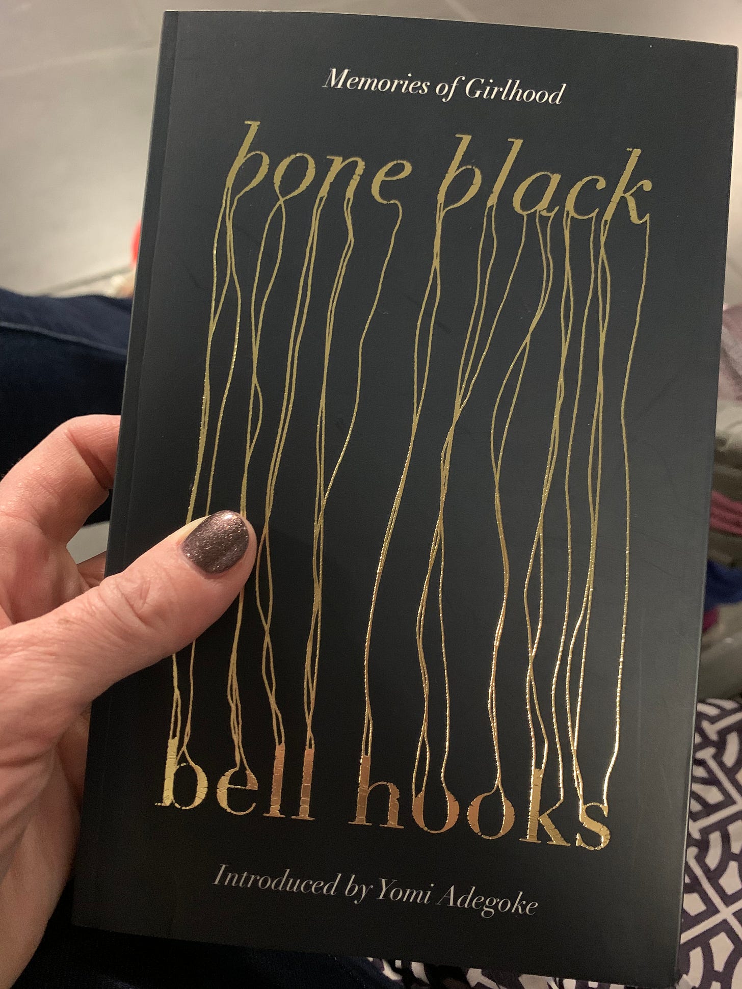 photo of cover of Bone Black by bell hooks