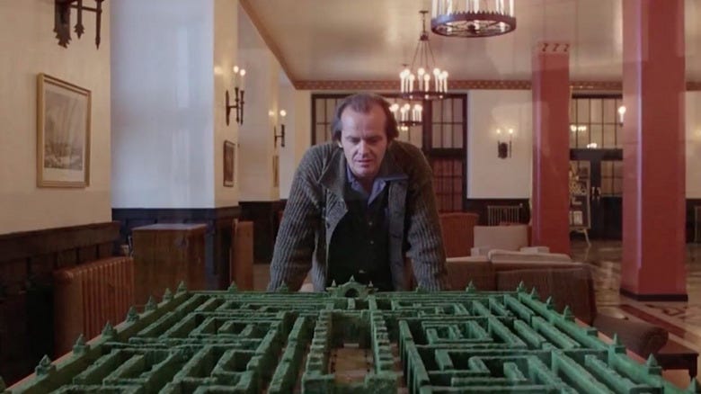 The Shining's Hedge Maze Sets Were Just As Disorienting Behind The Scenes