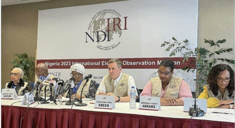 Credit: IRI/NDI Twitter