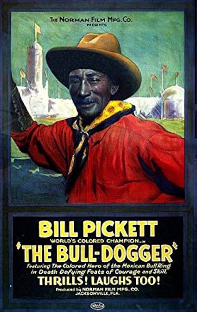 Posterazzi The Bull-Dogger Bill Pickett Movie Poster Print, (8 x 10)