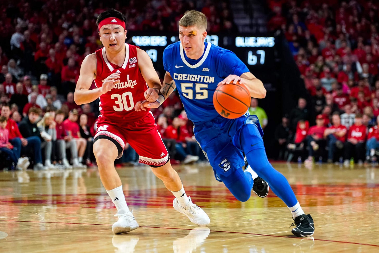 Fan or foe? Creighton's Baylor Scheierman rallies behind Nebraska  volleyball - The Athletic