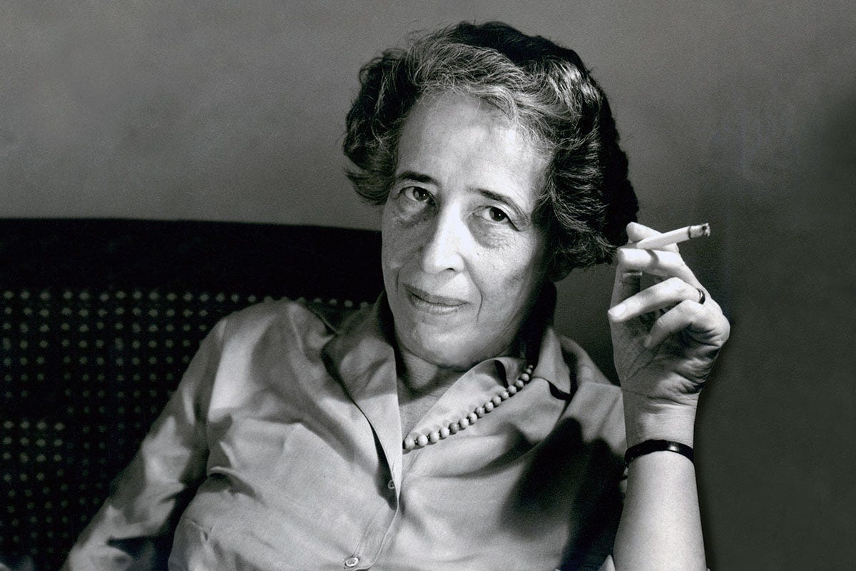 About Hannah Arendt