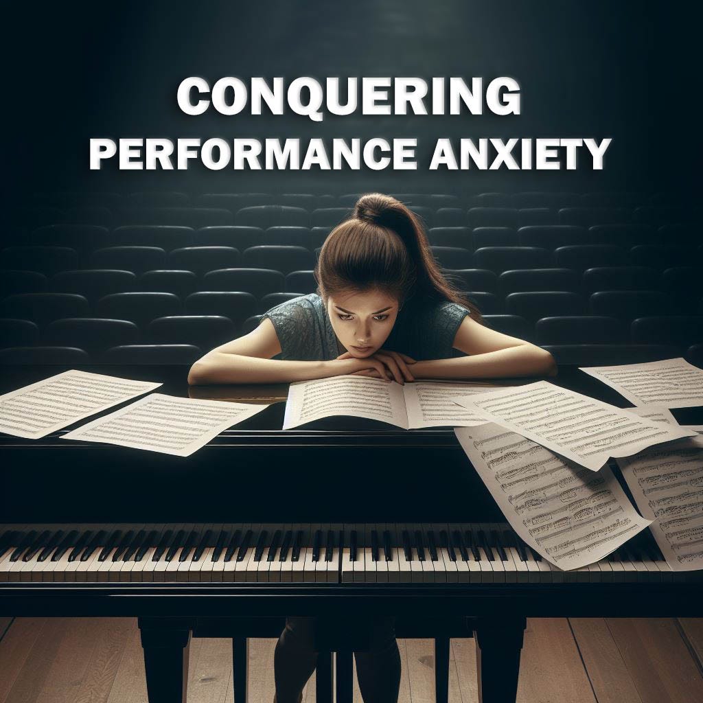 Conquering performance anxiety