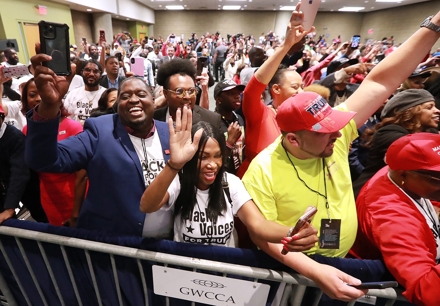 Trump visited Atlanta to court black voters. Here's what happened.