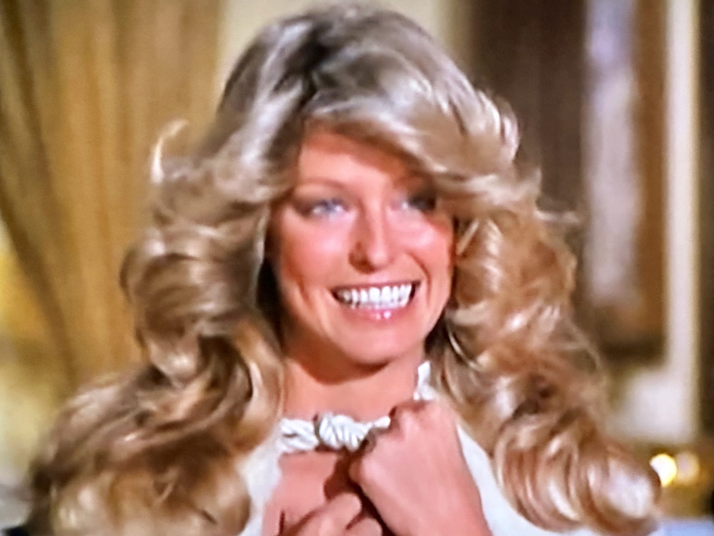 Fawcett as Miss New Mexico in a 1975 episode of S.W.A.T.