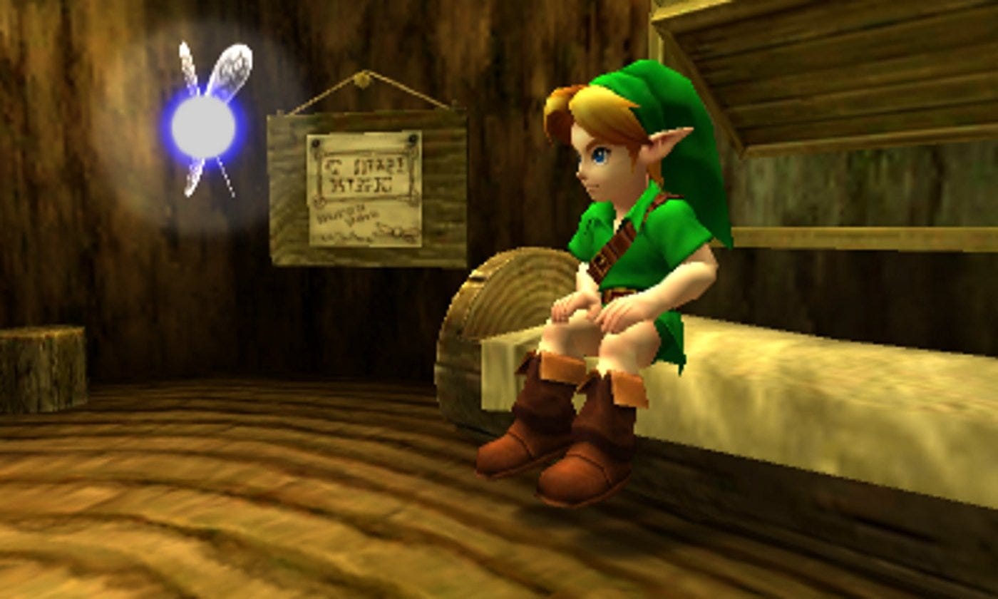 Navi & Link from Zelda