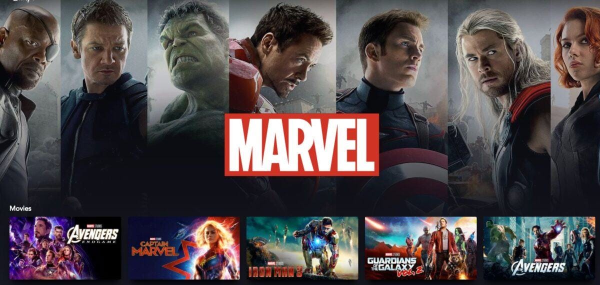 marvel avengers movies hit